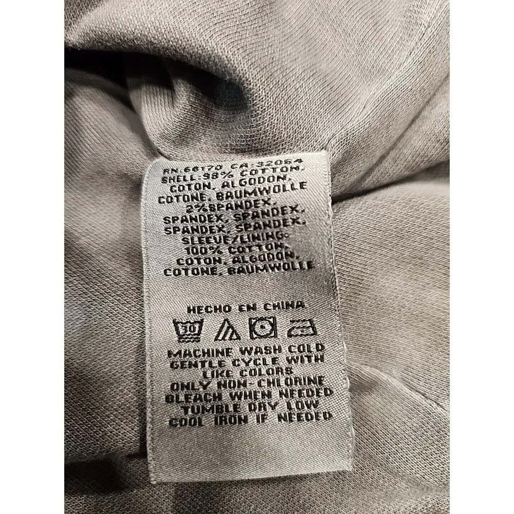 Anthropologie Womens S MARRAKECH Ronika Draped MOTO JACKET‎ Gray Small
